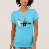 Funny Knitting Humor Tee Shirt (Voorkant)