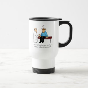 Funny Knitting Humor Travel Mug Cadeautje Reisbeker