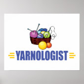 Funny Knitting Poster (Voorkant)