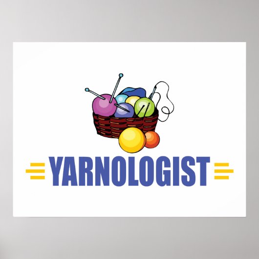 Funny Knitting Poster (Voorkant)