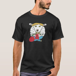 Funny Knitting Sheep T-shirt