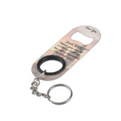 Funny Knock Knock Valentine's Love Poem Photo Mini Flessenopener (Achterkant Gekanteld)