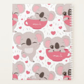 Funny Koala Beer - Gepersonaliseerde Planner (Achterkant)
