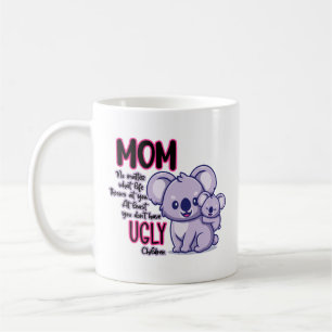 Funny Koala Beer mam maakt niet uit waar het leven Koffiemok