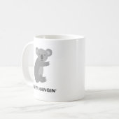 Funny koala beer mok (Voorkant links)