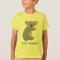 Funny koala beer op shirt voor kinderen