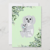 Funny Koala Mother’s Day Feestdagenkaart (Voorkant)