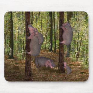 Funny Koala-Wannabe Hippos Muismat