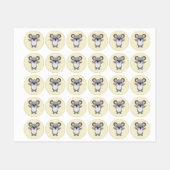 Funny Koalas Labels (Vel)