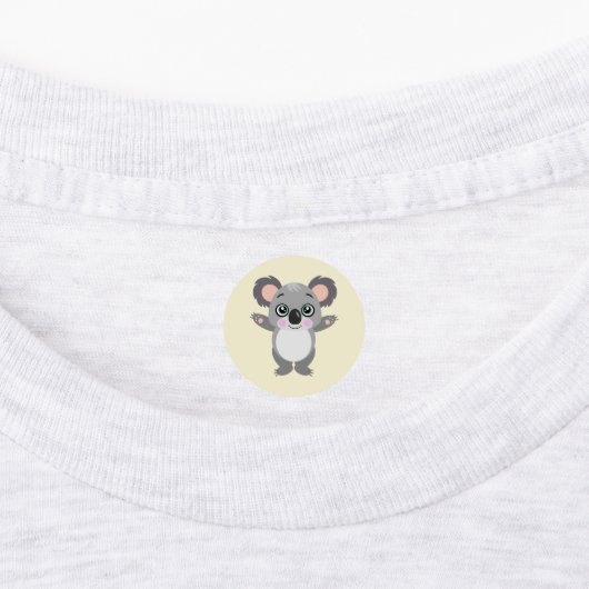 Funny Koalas Labels (Aangebracht)