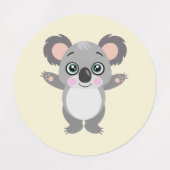 Funny Koalas Labels (Design 1)