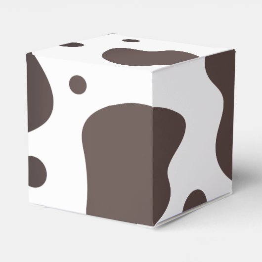 Funny Koe Boerderij Dierenfeest Bedankdoosjes (Achterkant)