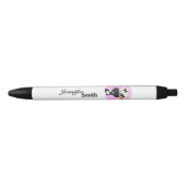 Funny koe cartoon roze aangepaste meisjes pen (Voorkant)