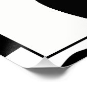 Funny Koe Chocolate Milk 20x20 Poster (Hoek)