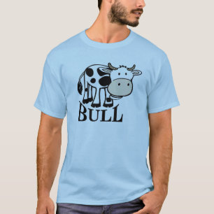 Funny Koe Comical Bull T-shirt