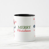 Funny Koe Cowabunga kerstkoffie Mok (Midden)