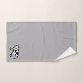 Funny Koe Custom Towel Set Bad Handdoek (Handdoek)