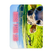 Funny Koe komt snel goed Magneet (Verticaal)