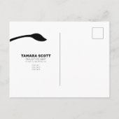 FUNNY KOE MOO-VING REAL ESTATE MAILER KAART (Achterkant)