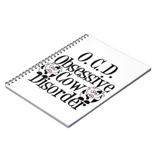 Funny Koe Notitieboek (Linkerzijde)