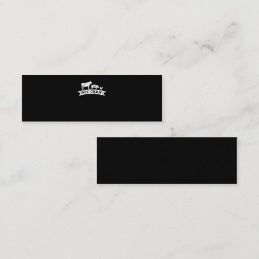 Funny Koe Pig Chicken Lovers Gift | Funny BBQ Love Mini Visitekaartje (Voorkant / Achterkant)