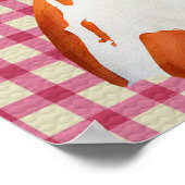 Funny Koe Poster met onmiddellijke download (Hoek)