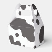 Funny Koe Print Adult Party 40th Birthday Bedankdoosjes (Achterkant)