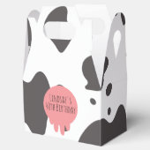 Funny Koe Print Adult Party 40th Birthday Bedankdoosjes (Geopend)