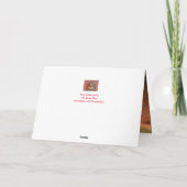 Funny Koe voor pap Birthday Kaart (Achterkant)