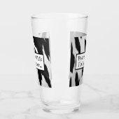 Funny Koeienhuid Designated Driver Milk Glas (Links)