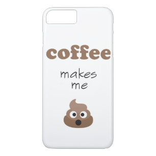 Funny koffie maakt me emoji-zin Case-Mate iPhone case