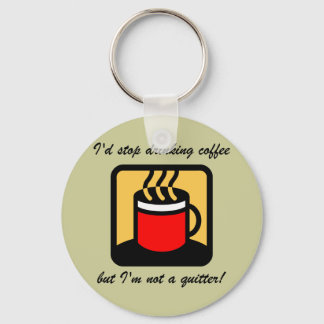 Funny-koffie Sleutelhanger