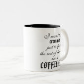 Funny koffiedrinker drinker Mok mokken (Voorkant rechts)