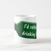 Funny koffiekoffie-mok voor bierliefhebbers koffiemok (Center)