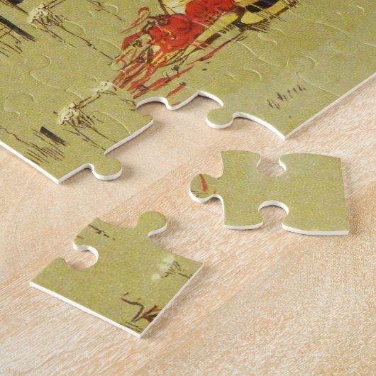 Funny  koppel legpuzzel (Zijkant)