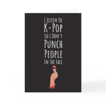 Funny Kpop Cards Korean Girl