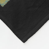 Funny Krampus Gingerbread Night Festive Creepy Hol Fleece Deken (Hoek)