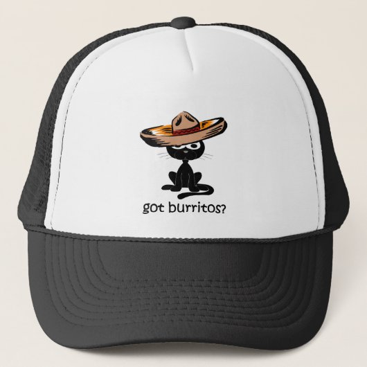 Funny kreeg burritos trucker pet (Voorkant)