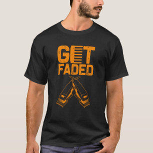 Funny krijgt een zweem barber voor mannen die hair t-shirt