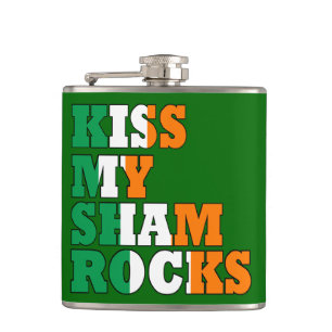 Funny kus mijn shamrocks heupfles