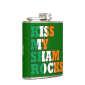 Funny kus mijn shamrocks heupfles (Rechts)