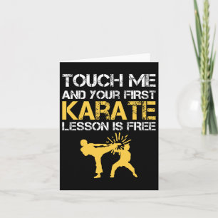 Funny Kyokushin Karate Kaart