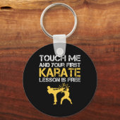 Funny Kyokushin Karate Sleutelhanger (Voorkant)