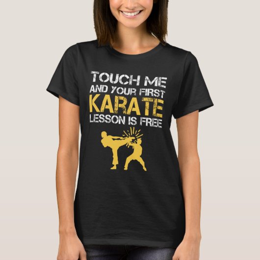 Funny Kyokushin Karate T-shirt (Voorkant)