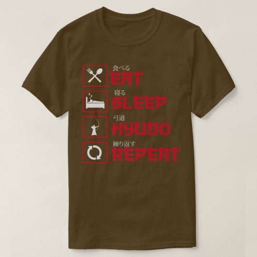 Funny Kyudo Apparel Japanse Archery Samurai (2) T-shirt (Design voorkant)