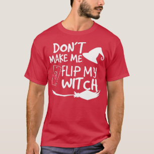 Funny laat me mijn heks-schakelaar Halloween draai T-shirt