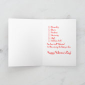 Funny Lab/Dog Valentijn Feestdagen Kaart (Binnen)