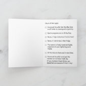 Funny Lab Man Cave Vaderdag Kaart (Binnen)