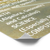 Funny Lab Science Engineering Poster (Hoek)