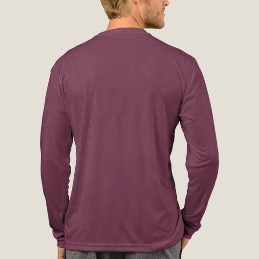 Funny Lab Tech “…The Clot Thickens” Coagulation Tri-Blend Shirt (Achterkant volledig)